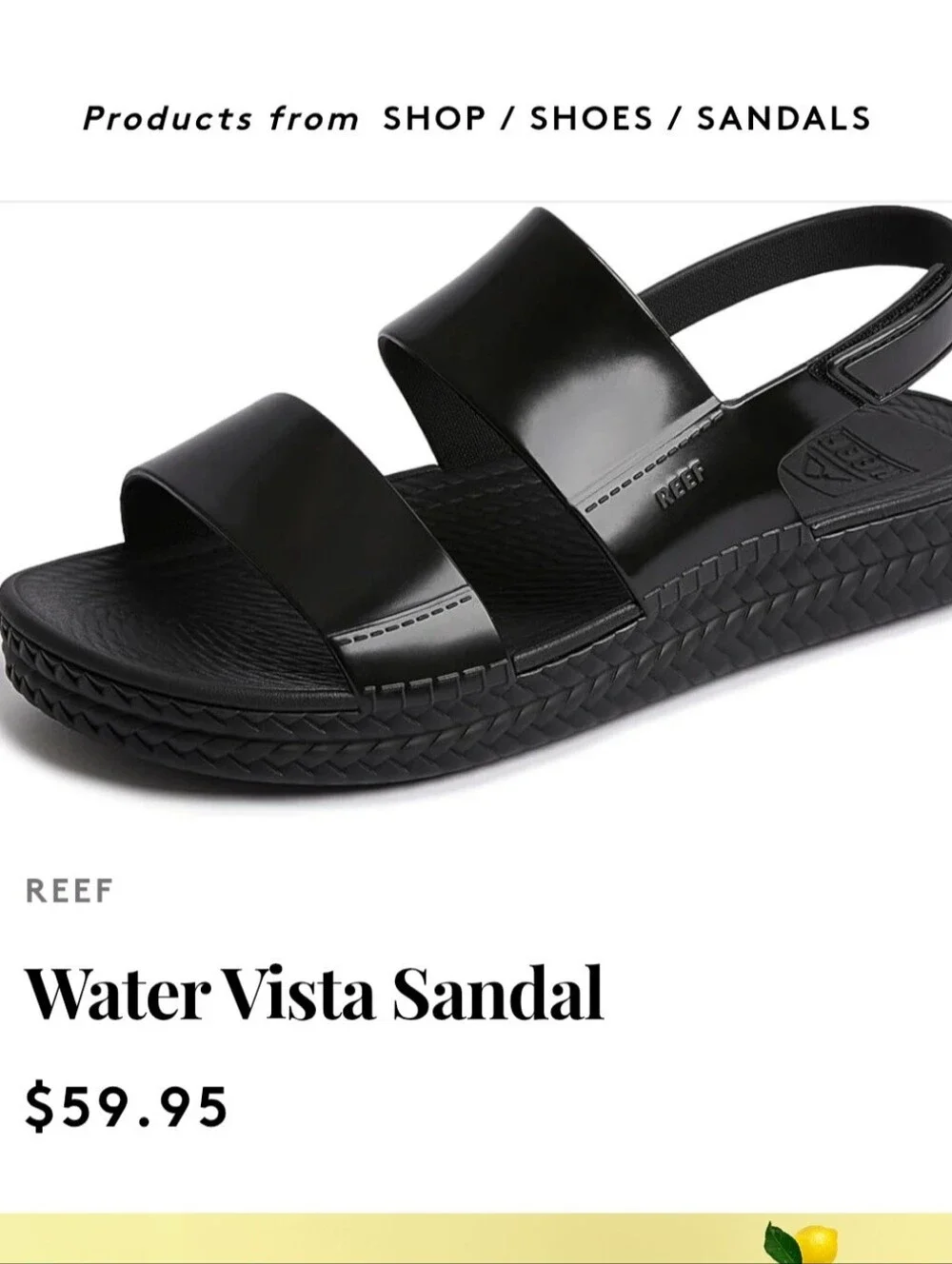Reef Water Vista Sandals, 7